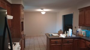 Painting Kitchen by interior Painters NWA